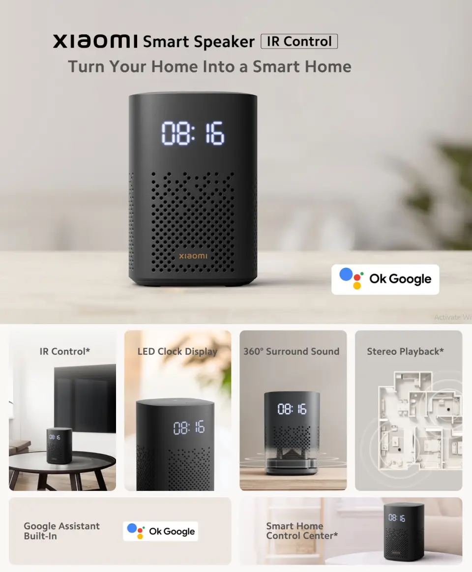 Xiaomi Smart Speaker (IR Control)