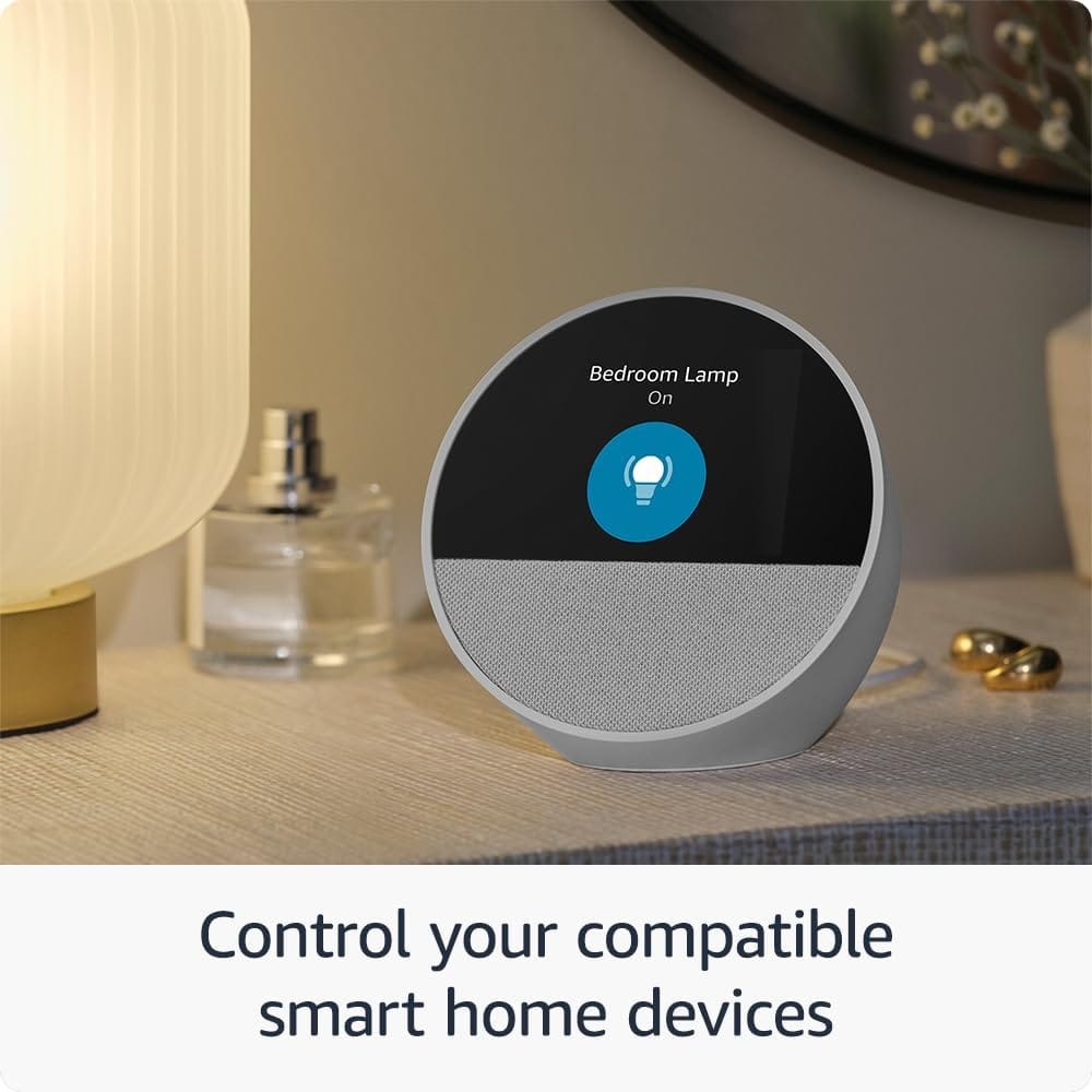 Amazon Echo Spot Smart Alarm Clock (2024)
