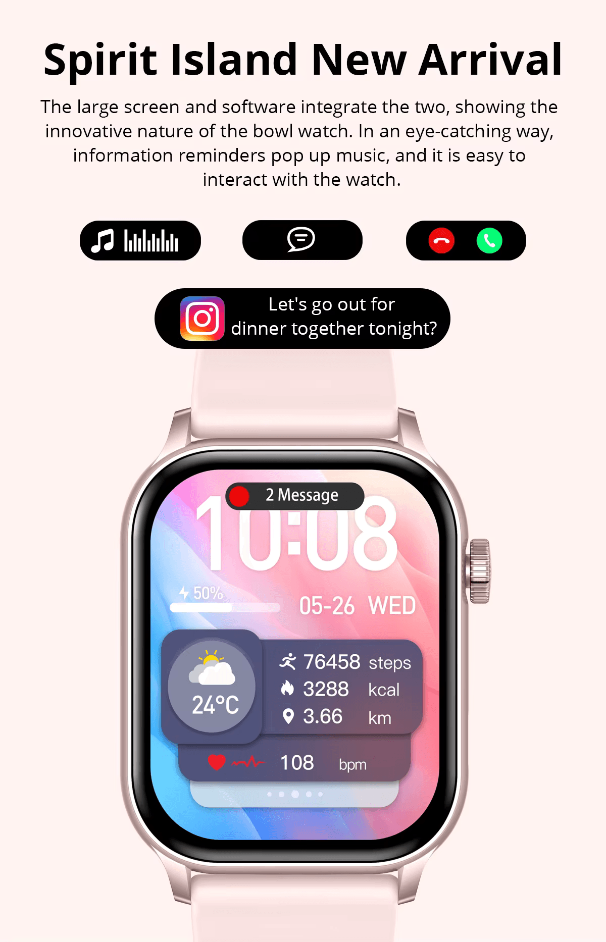 Colmi P78 AMOLED Smartwatch