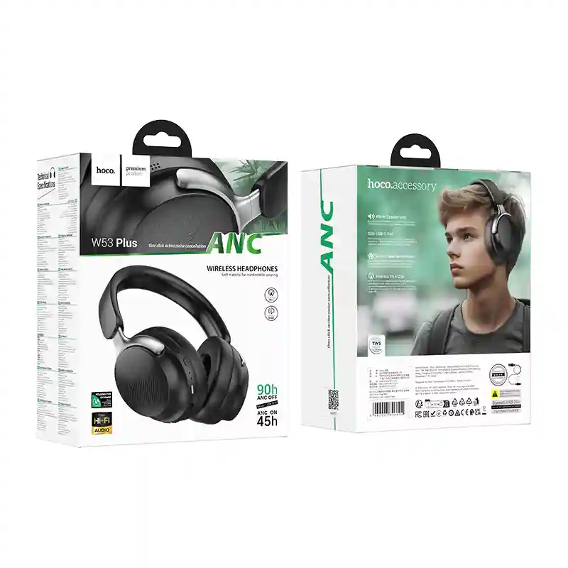 HOCO W53 Plus ANC Wireless Headphones