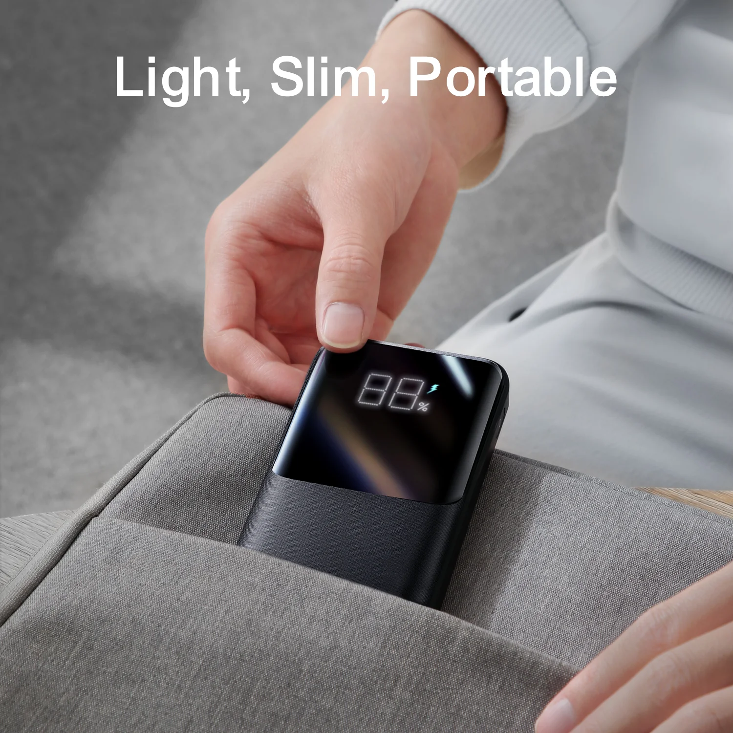 JOYROOM JR-QP191 10000mAh 22.5W LED Display Power Bank