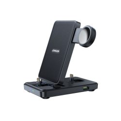 JR-WQS01/JR-WQS02 4 in 1 Magnetic Charging Station for phone for watch for earphone Type-C/Lightning