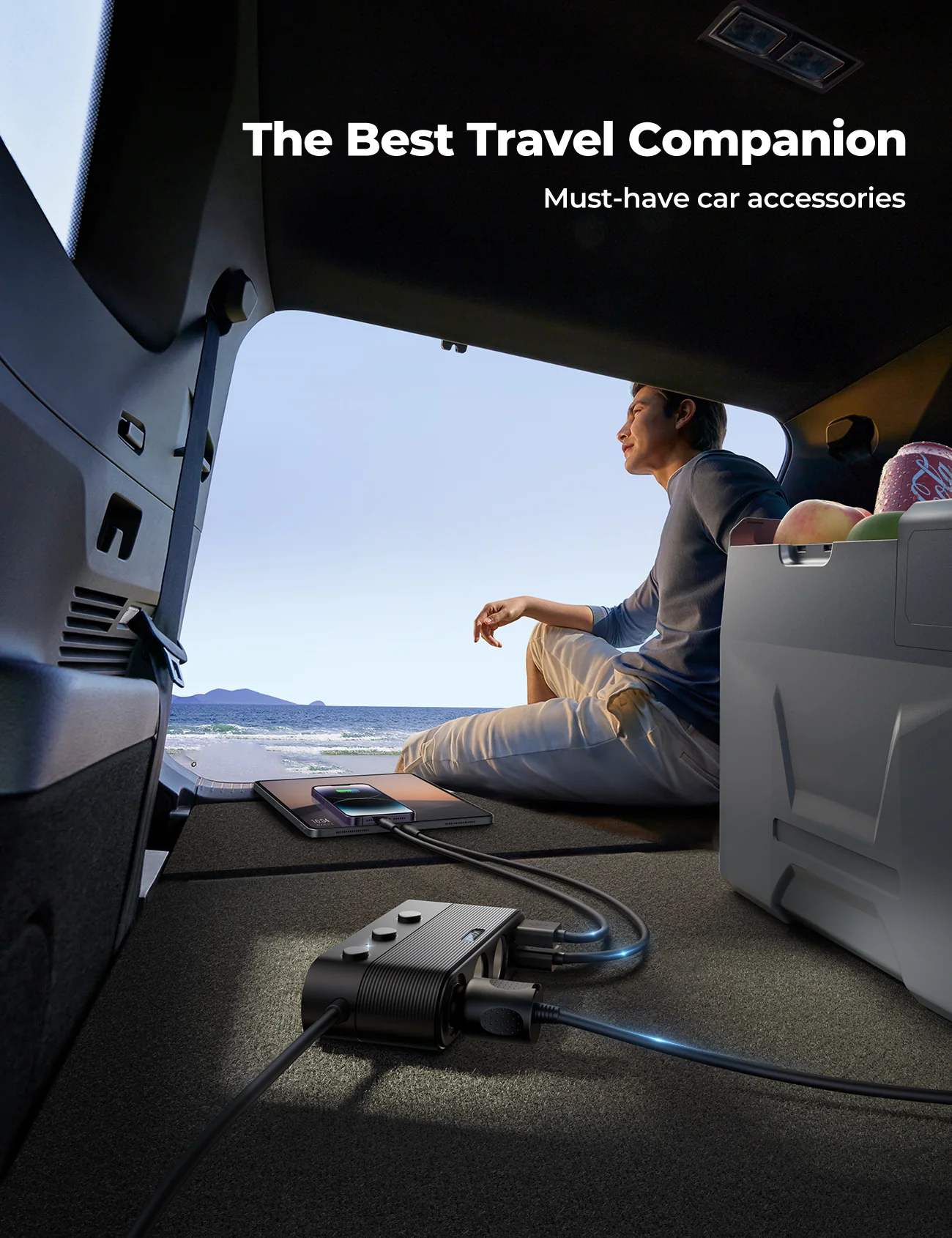 Joyroom JR-CCL01 139W Car Charger Cigarette Lighter Splitter