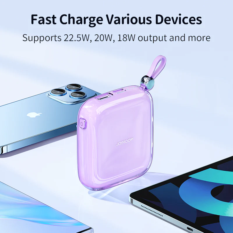Joyroom JR-L003 Jelly Series 22.5W Power Bank – 10000mAh