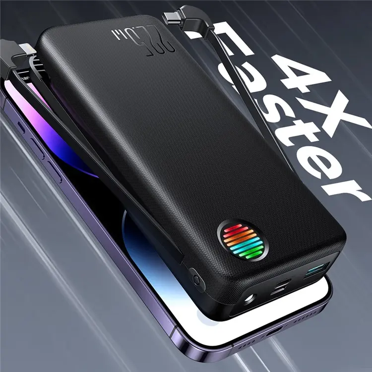 Joyroom JR-L014 22.5W 10000mAh Power Bank With Dual Cables