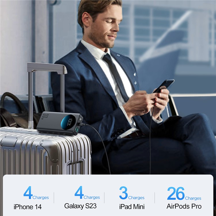 Joyroom JR-PBF03 30000mah PD 30W Fast Charging Power Bank