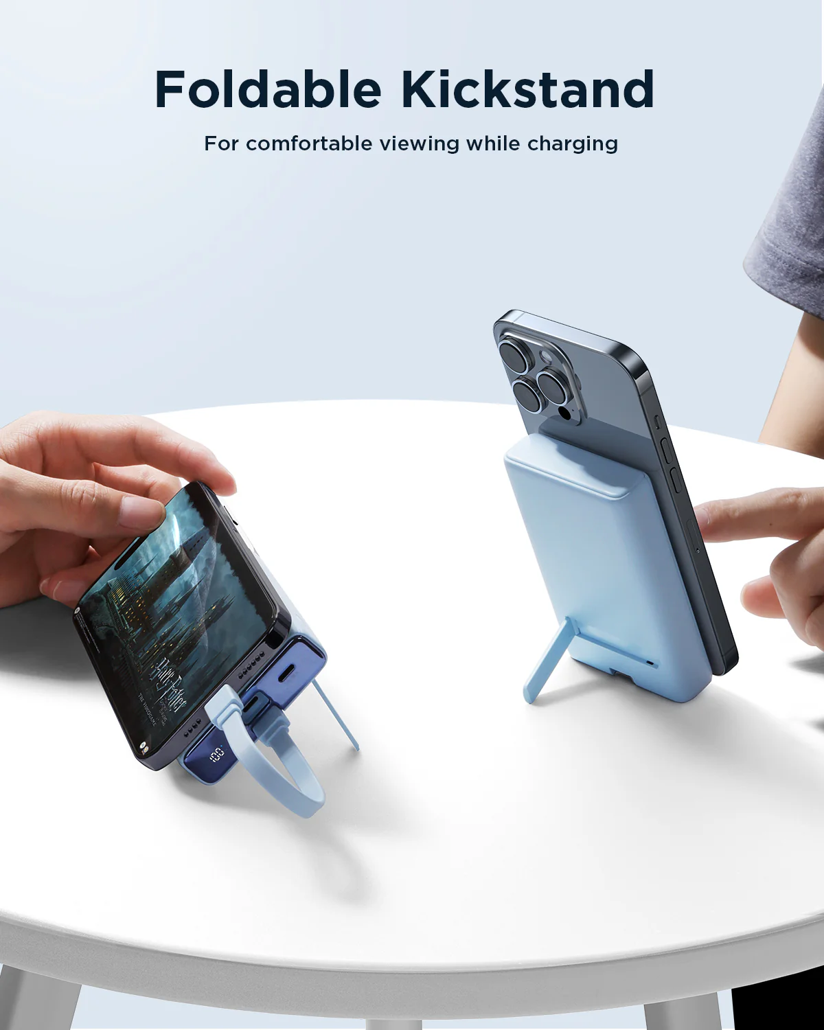 Joyroom JR-PBM01 20W Power Bank with Built-in Cable - 10000mAh