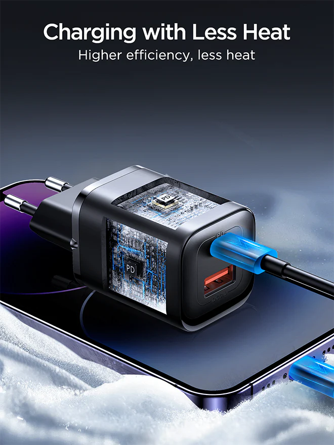 Joyroom JR-TCF08 30W A+C Dual Port Mini intelligent Fast Charger