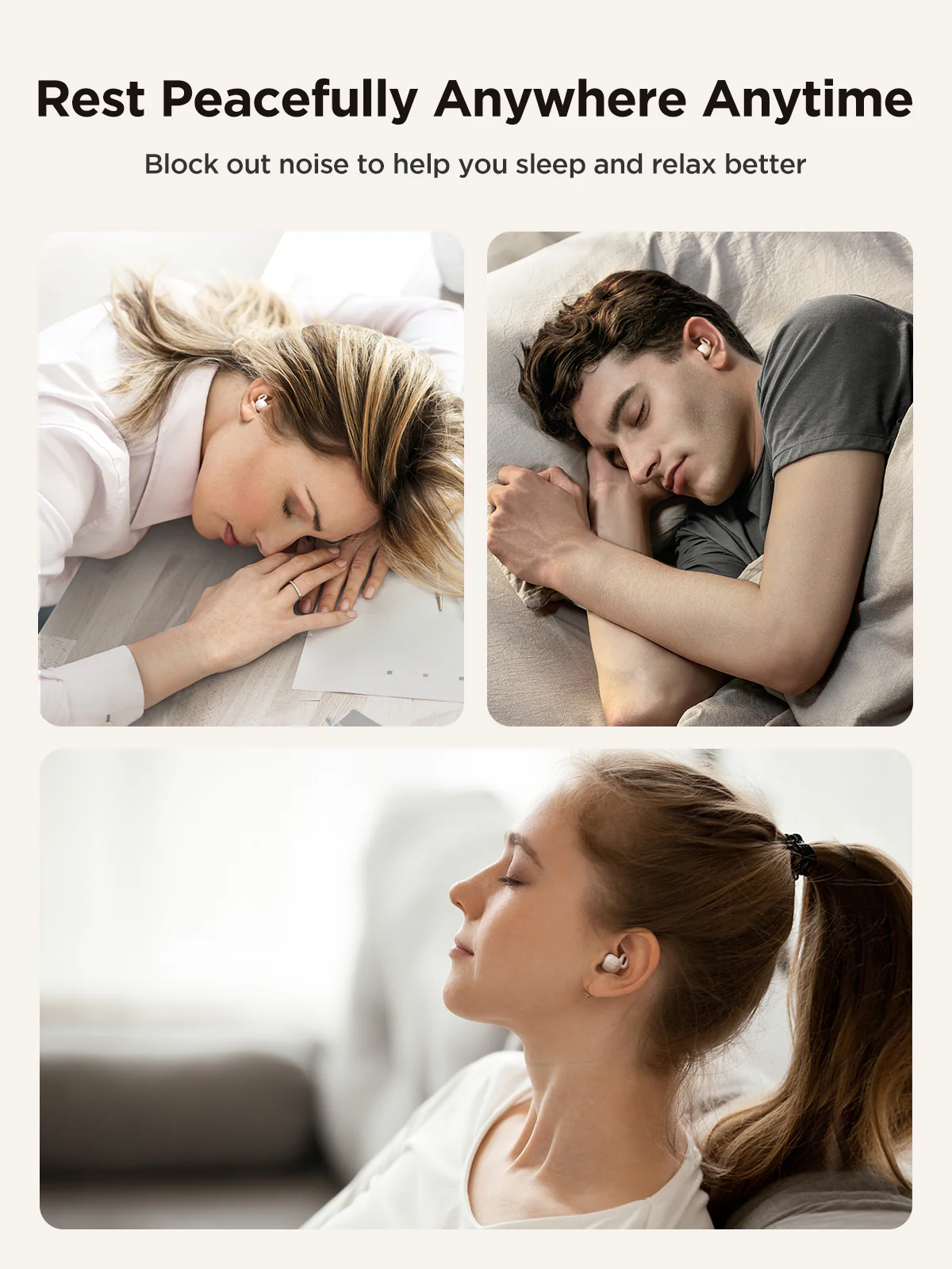 Joyroom JR-TS1 True Wireless Sleep Earbuds