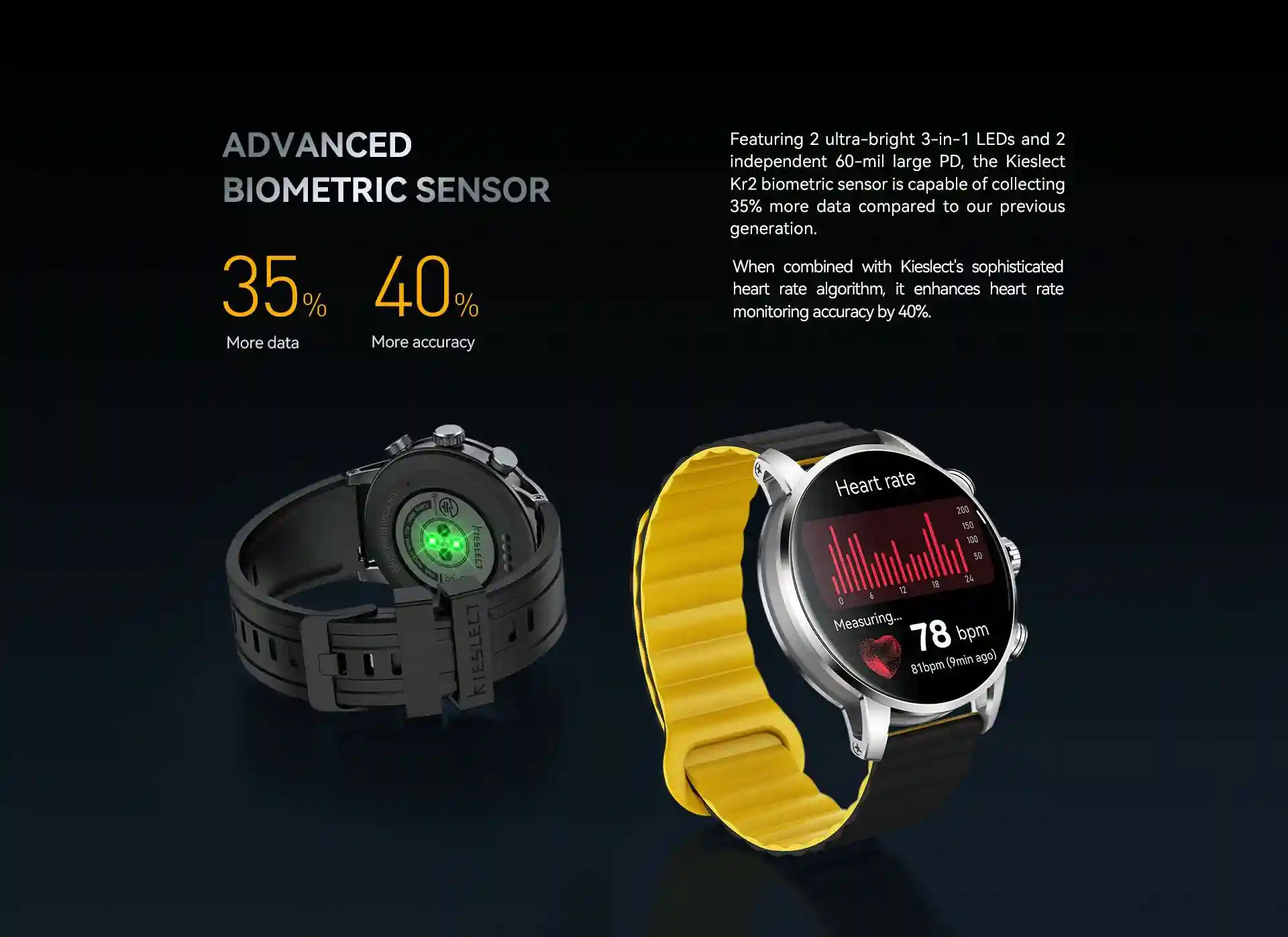 Kieslect Kr2 Calling Smart Watch