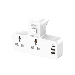 LDNIO SC2311 20W 3-Port USB Charger Extension Power Strip