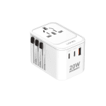 LDNIO Z9 3 USB Ports 20W GaN Travel Adapter
