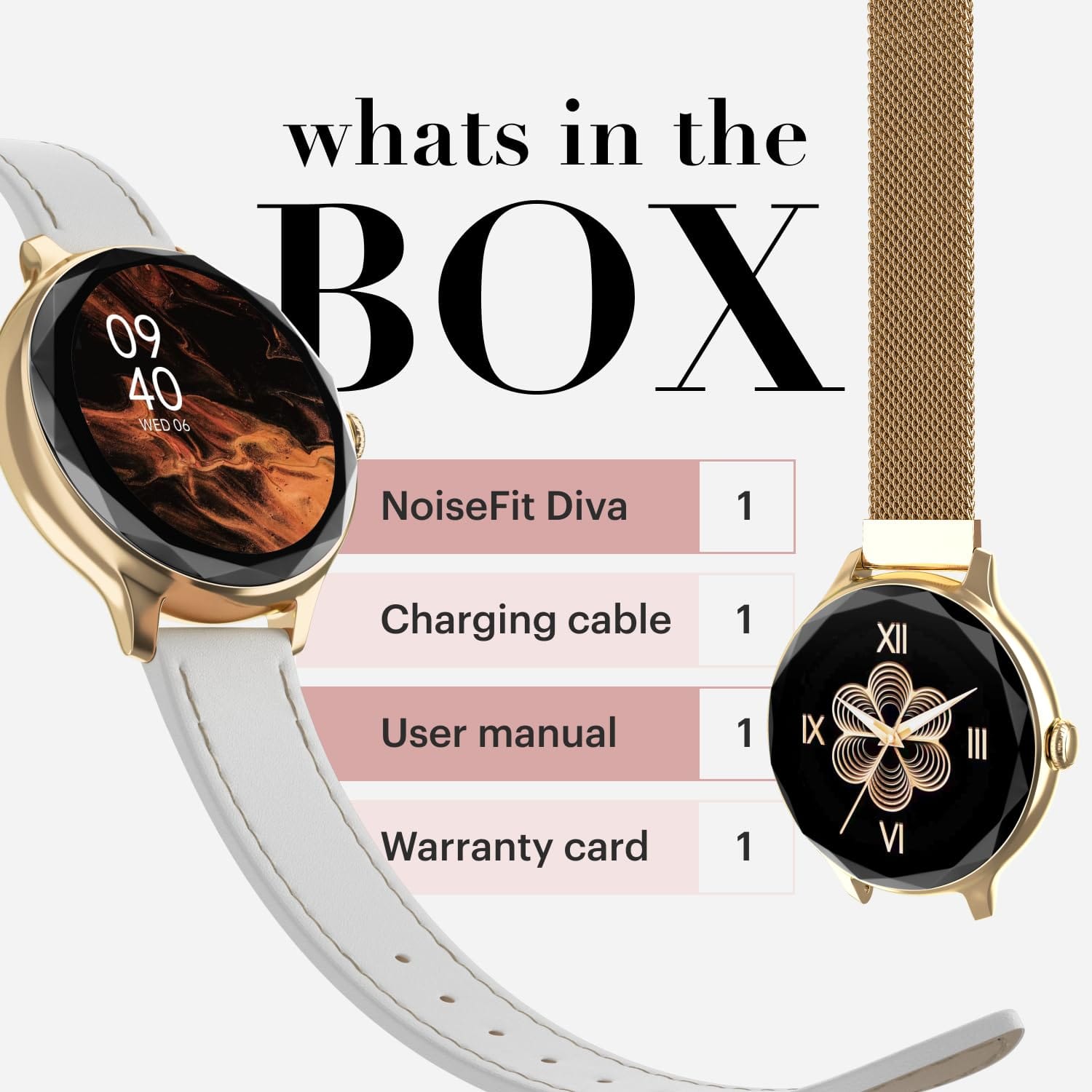 NoiseFit Diva Smartwatch