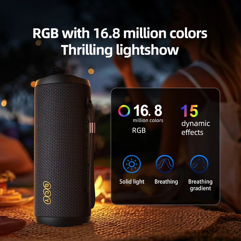 QCY SP7 Ultra Portable Outdoor Bluetooth Speaker