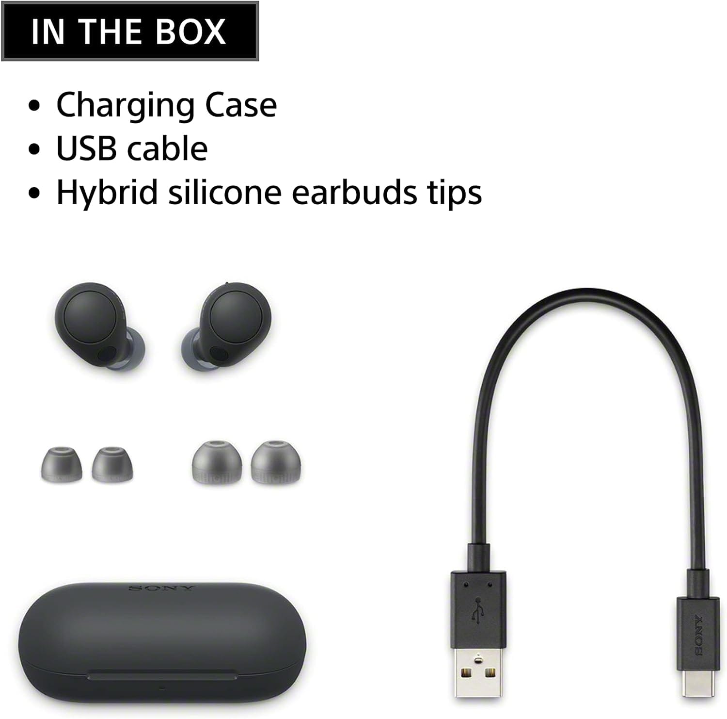 Sony WF-C700N True Wireless Noise Canceling Earbuds