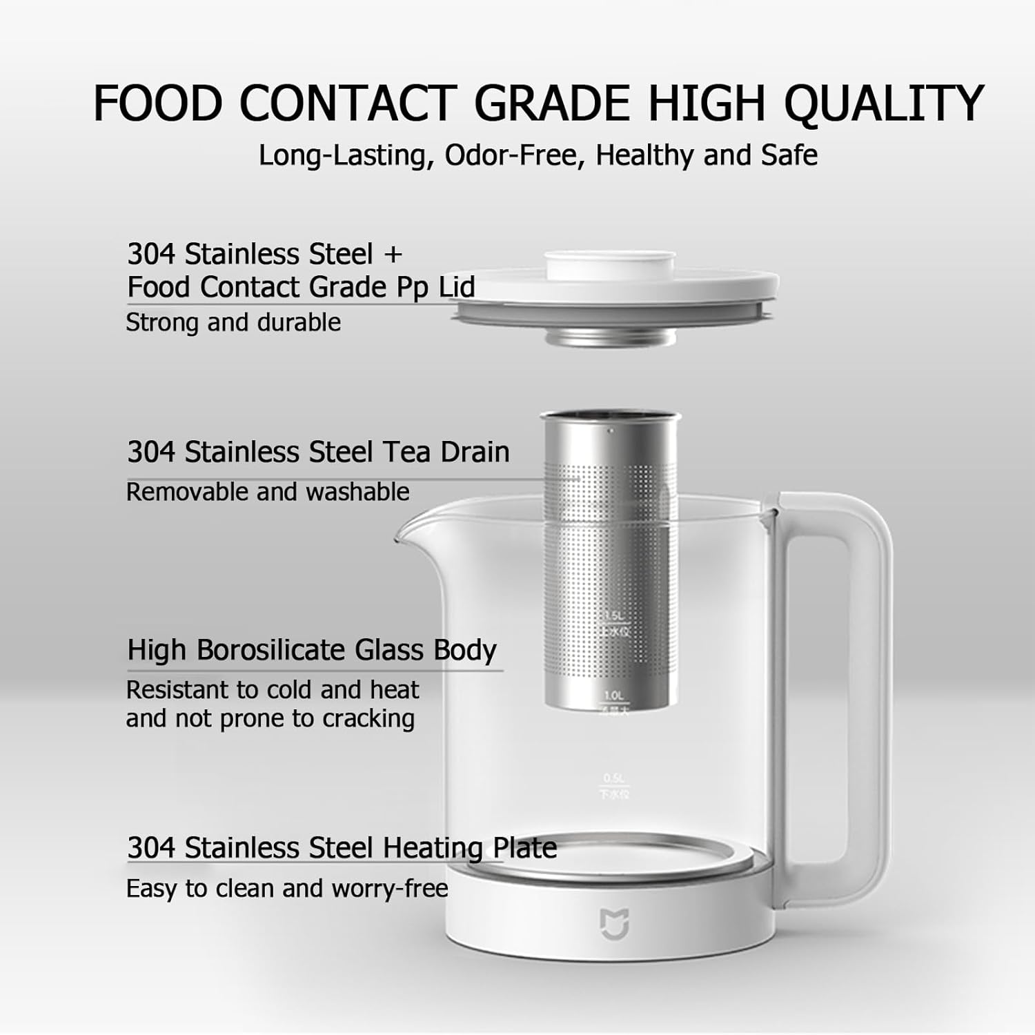 Xiaomi Mijia Multifunctional Health Kettle N1 Electric Pot