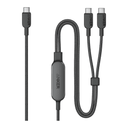 Anker 2-in-1 USB-C to USB-C 140W Braided Cable (4ft)