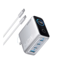 Anker Laptop Charger 140W 4-Port PD 3.1 with Touch Control USB-C Cable (B2697)