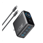 Anker Laptop Charger 140W 4-Port PD 3.1 with Touch Control USB-C Cable (B2697)