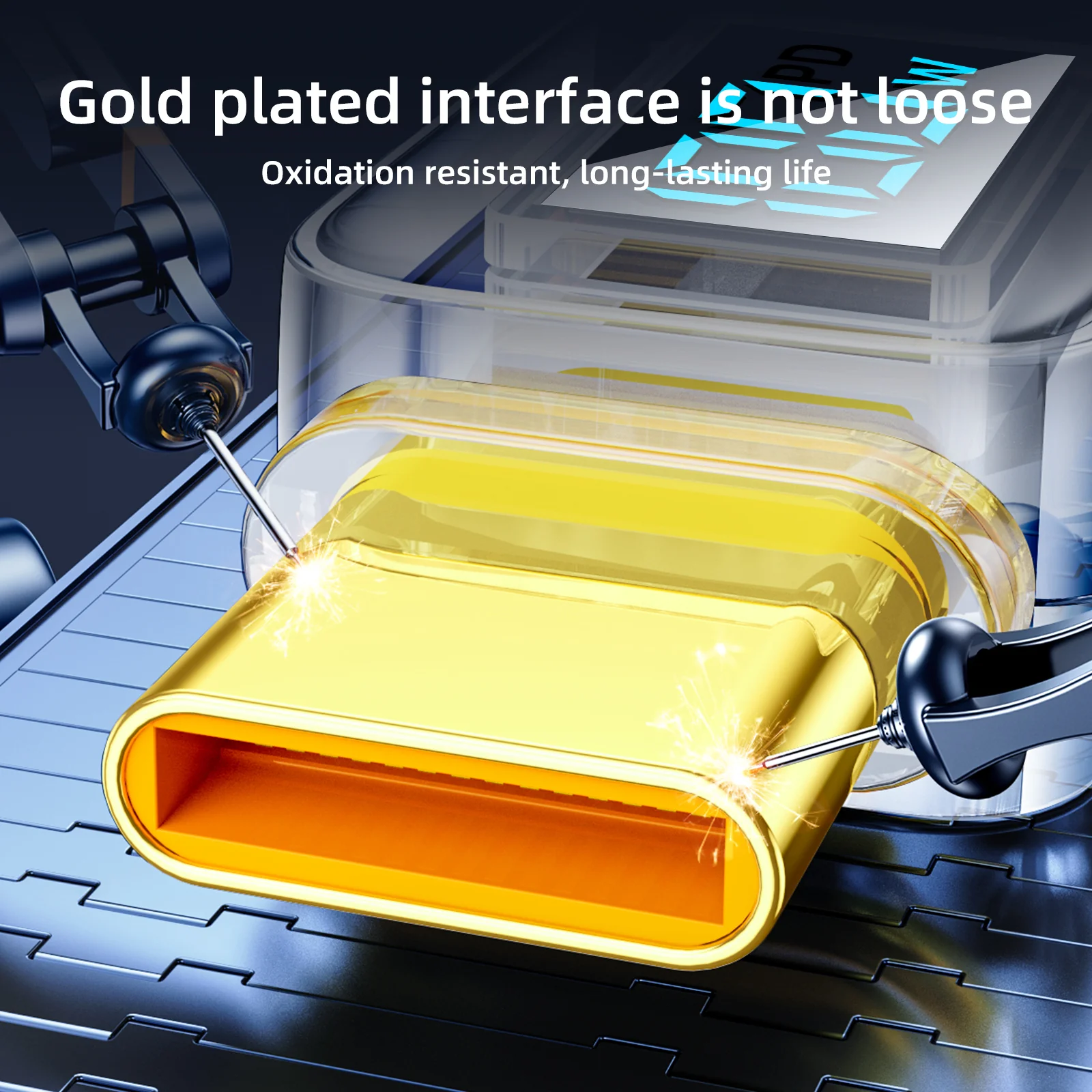 JOYROOM S-CC100A4 100W Digital Display Type-C to Type-C Charging Cable