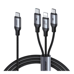Joyroom S-A21 30W Type-C to 3-in-1 Fast Charging Cable