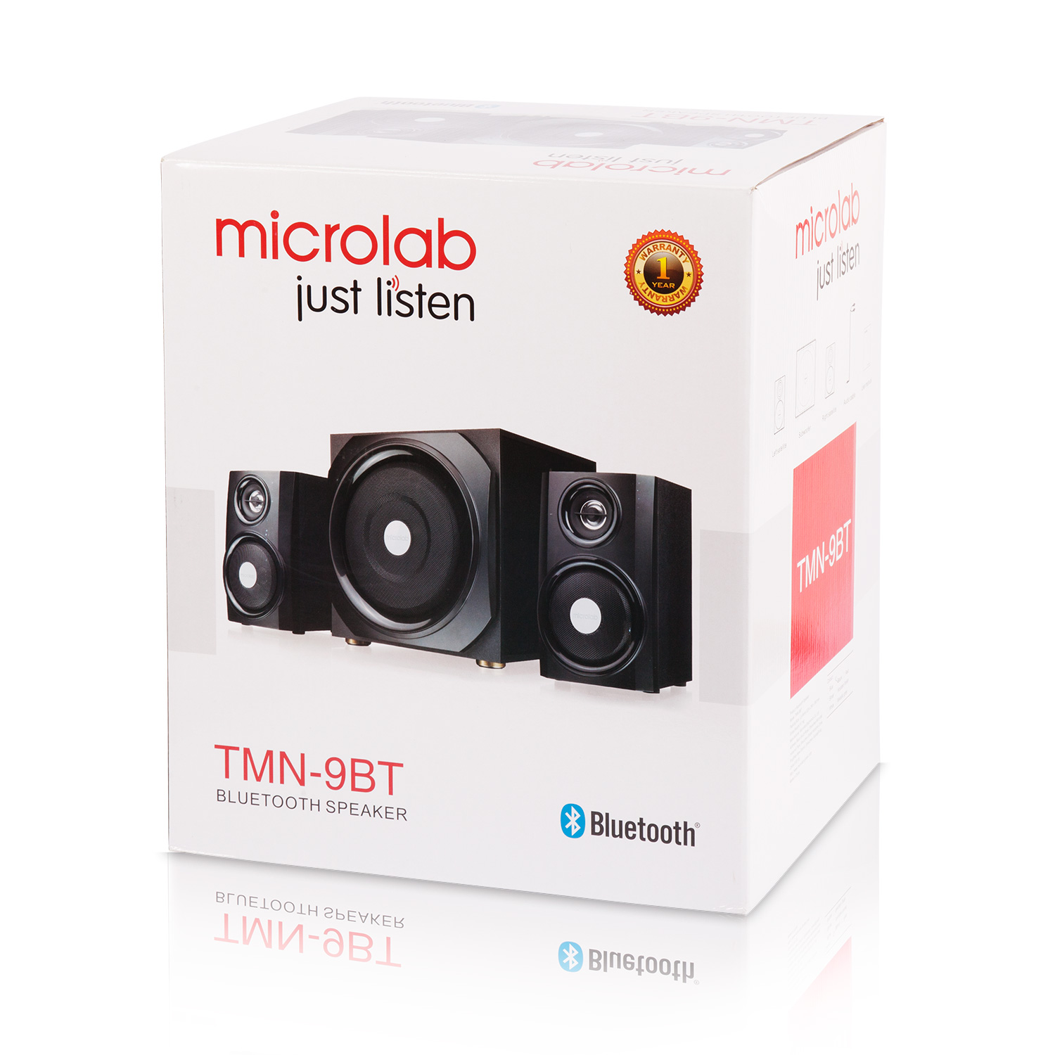 Microlab TMN9-BT 2:1 Bluetooth Black Multimedia Speaker