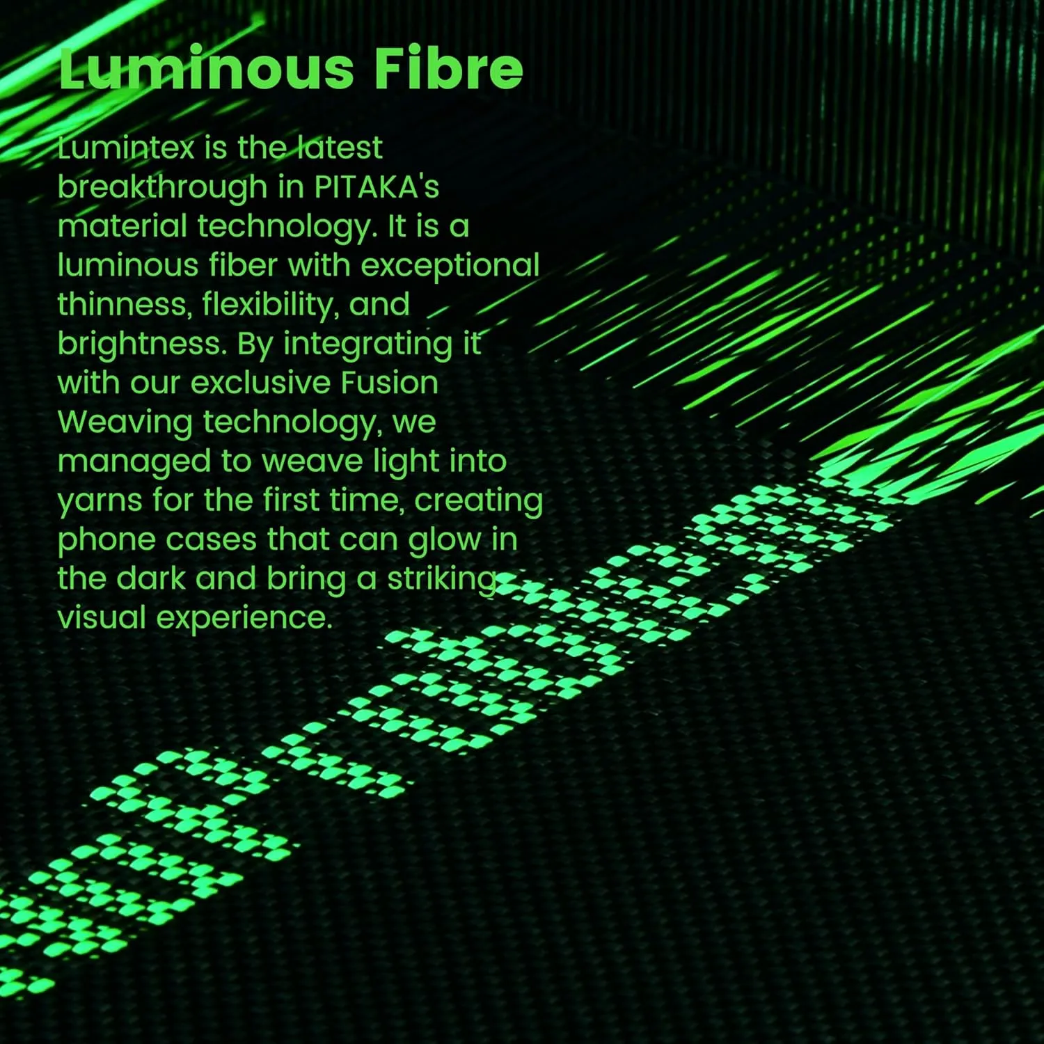 Pitaka Aries Tactile Woven Case for iPhone 15 Pro / 15 Pro Max -NoProblemo