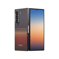 Pitaka MagEZ Case 5 Tactile Woven Case for Galaxy Z Fold 6 -Sunset 1500D