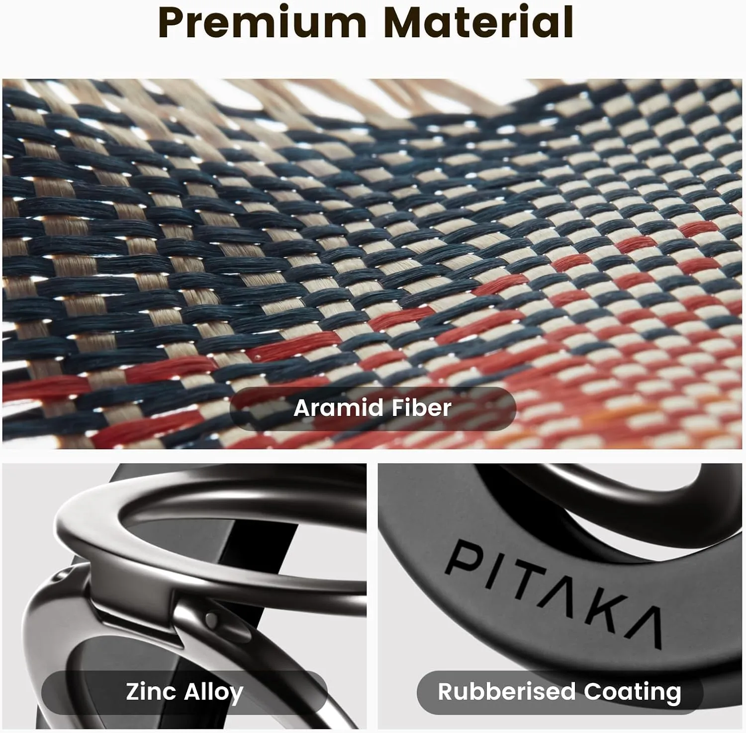 Pitaka MagEZ Grip 3 360 Degree Rotation Magnetic Double-ring with NFC function