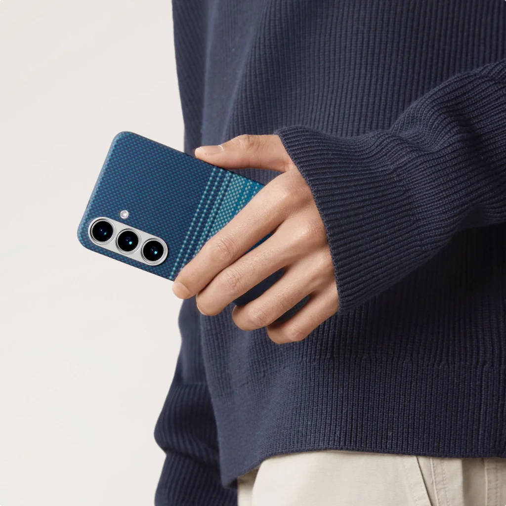 Pitaka Moonrise Tactile Woven Case for Samsung Galaxy S25 and Galaxy S25 Ultra