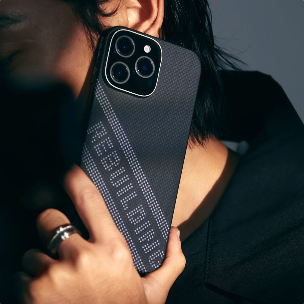 Pitaka x Re-TROS Rebuilding Collaborative Tactile Woven Case for iPhone 16 Pro Max