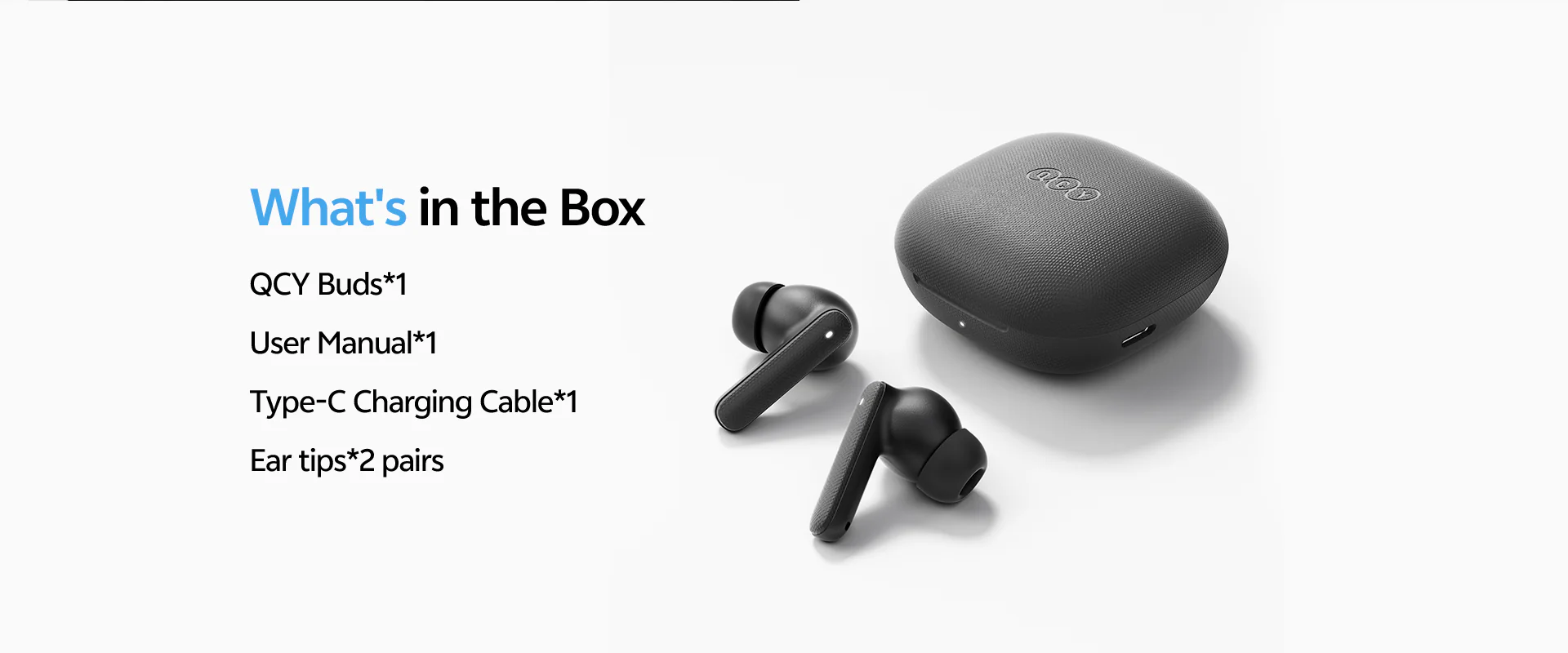 QCY Buds QT43 True Wireless Earbuds