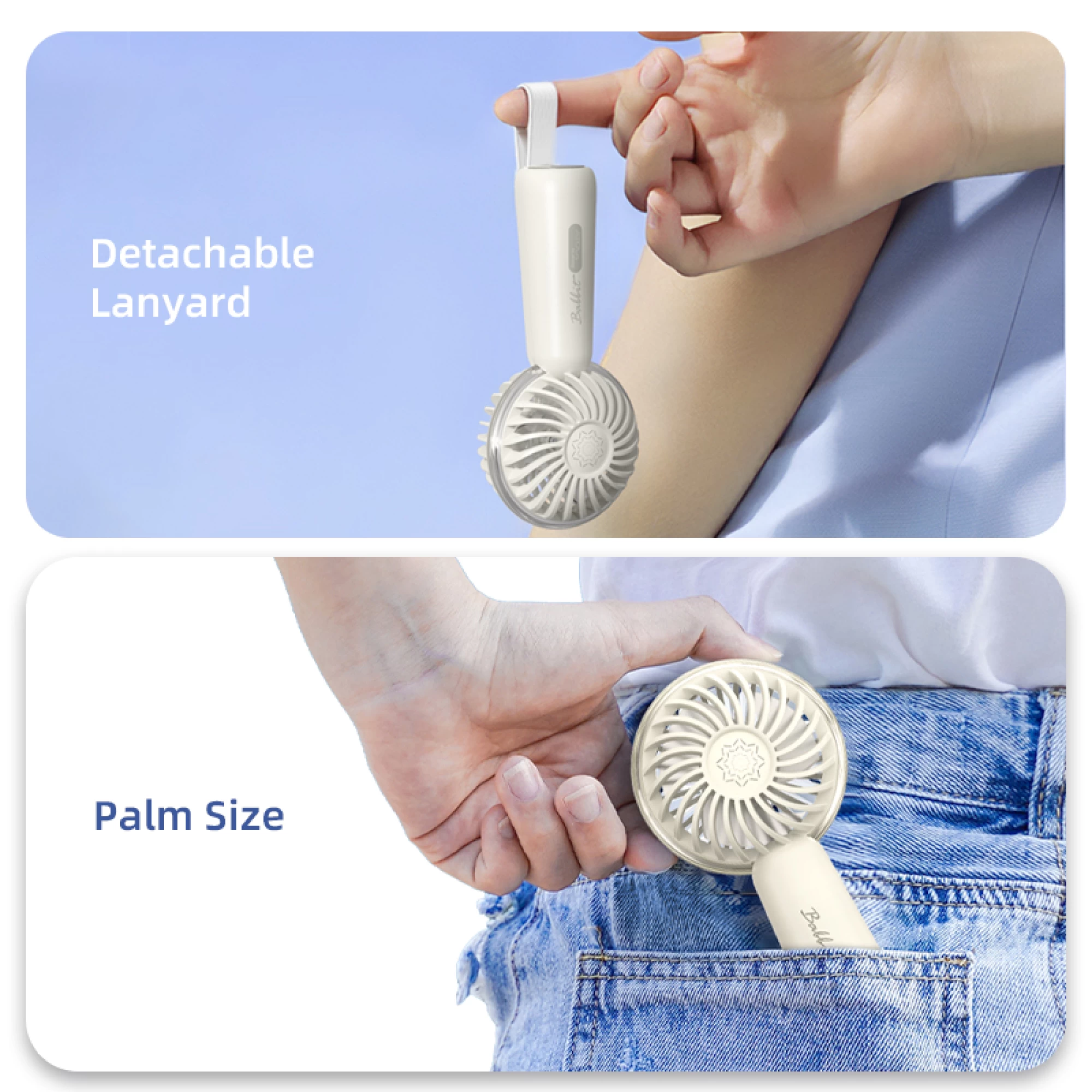 Vyvylabs VKL01 Babbit Handheld Mini Fan 1200mAh