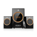 Xtreme Win 2:1 Multimedia Speaker With Remote