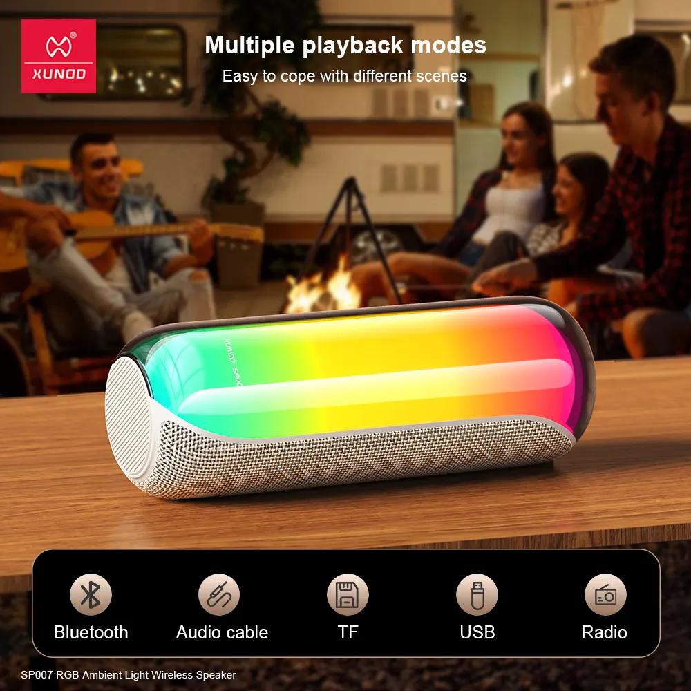 Xundd SP007 Wireless Speaker with Ambient RGB