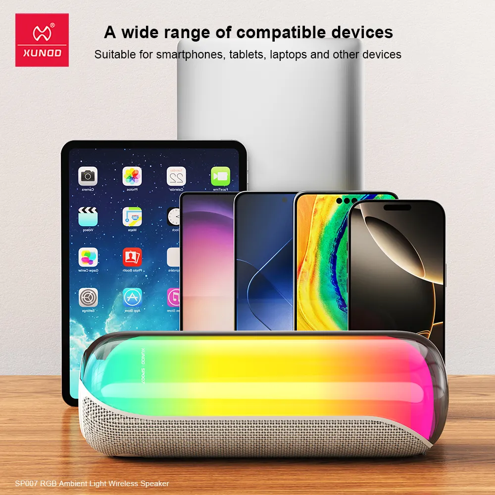 Xundd SP007 Wireless Speaker with Ambient RGB