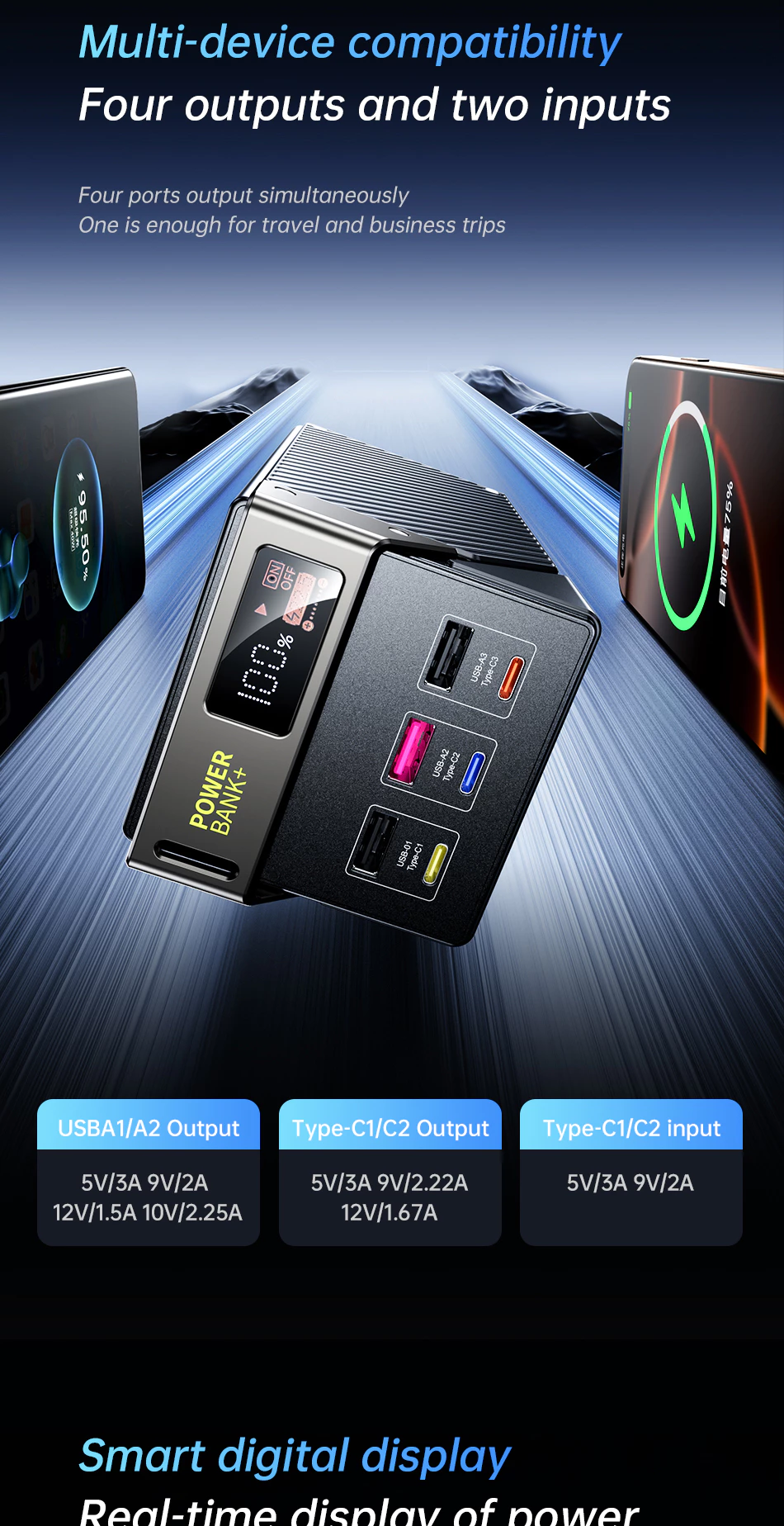 Awei PA33 50000mAh 22.5W PowerBank