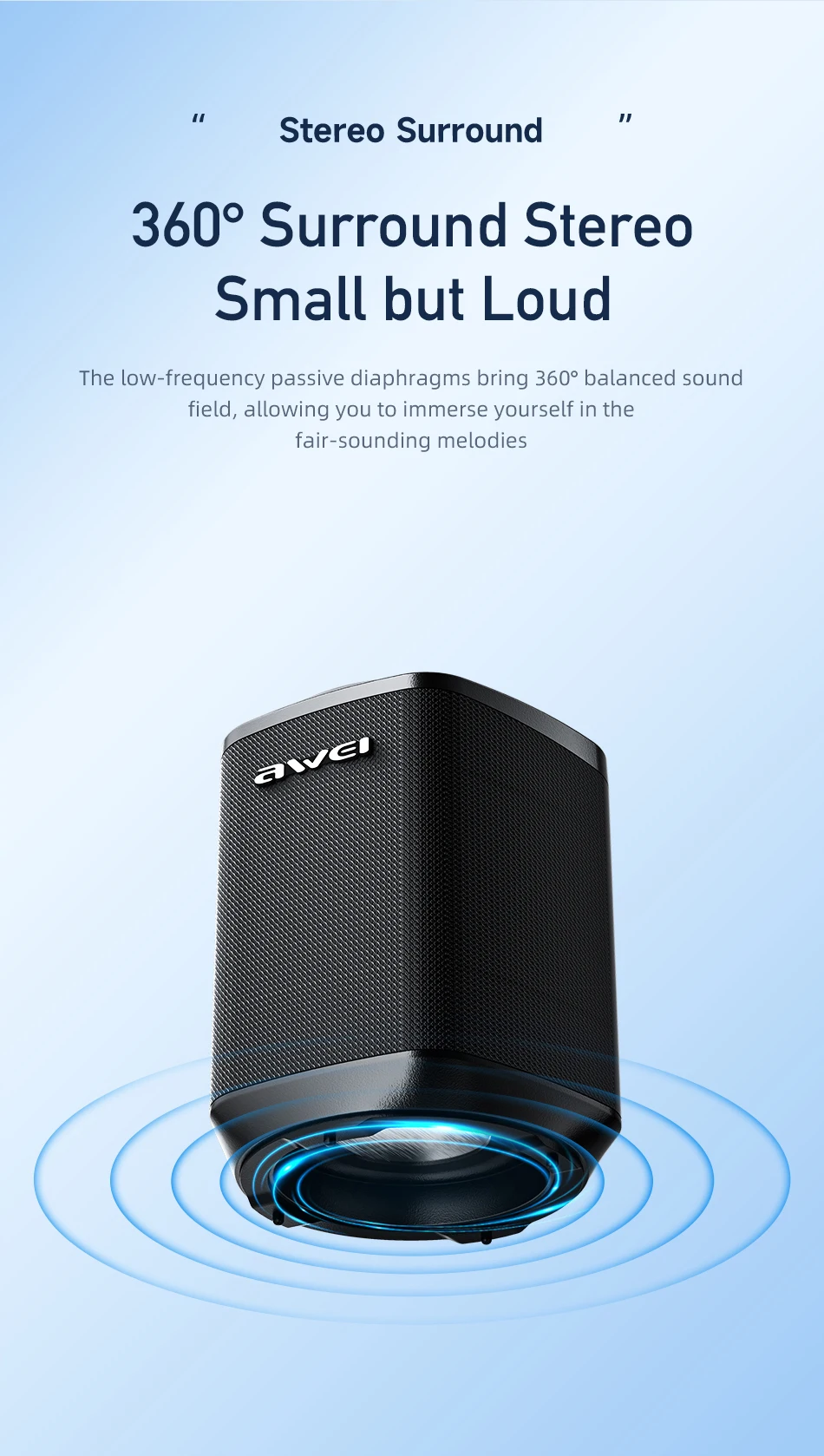 Awei Y379 Wireless Bluetooth Speaker