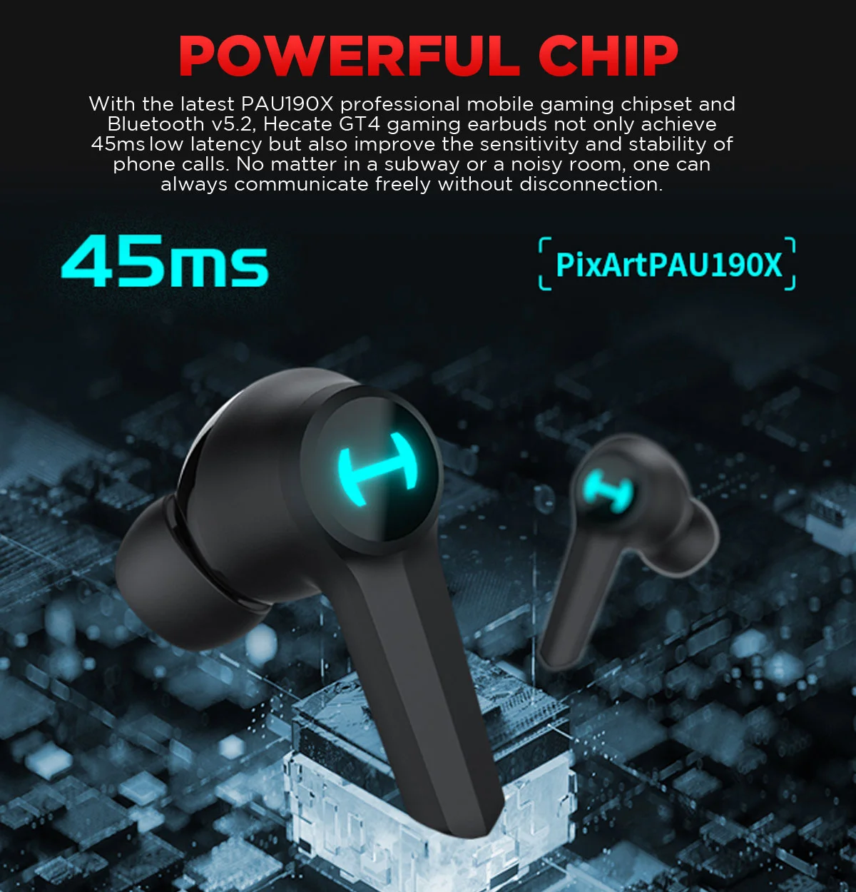Edifier GT4 True Wireless Gaming Earbuds
