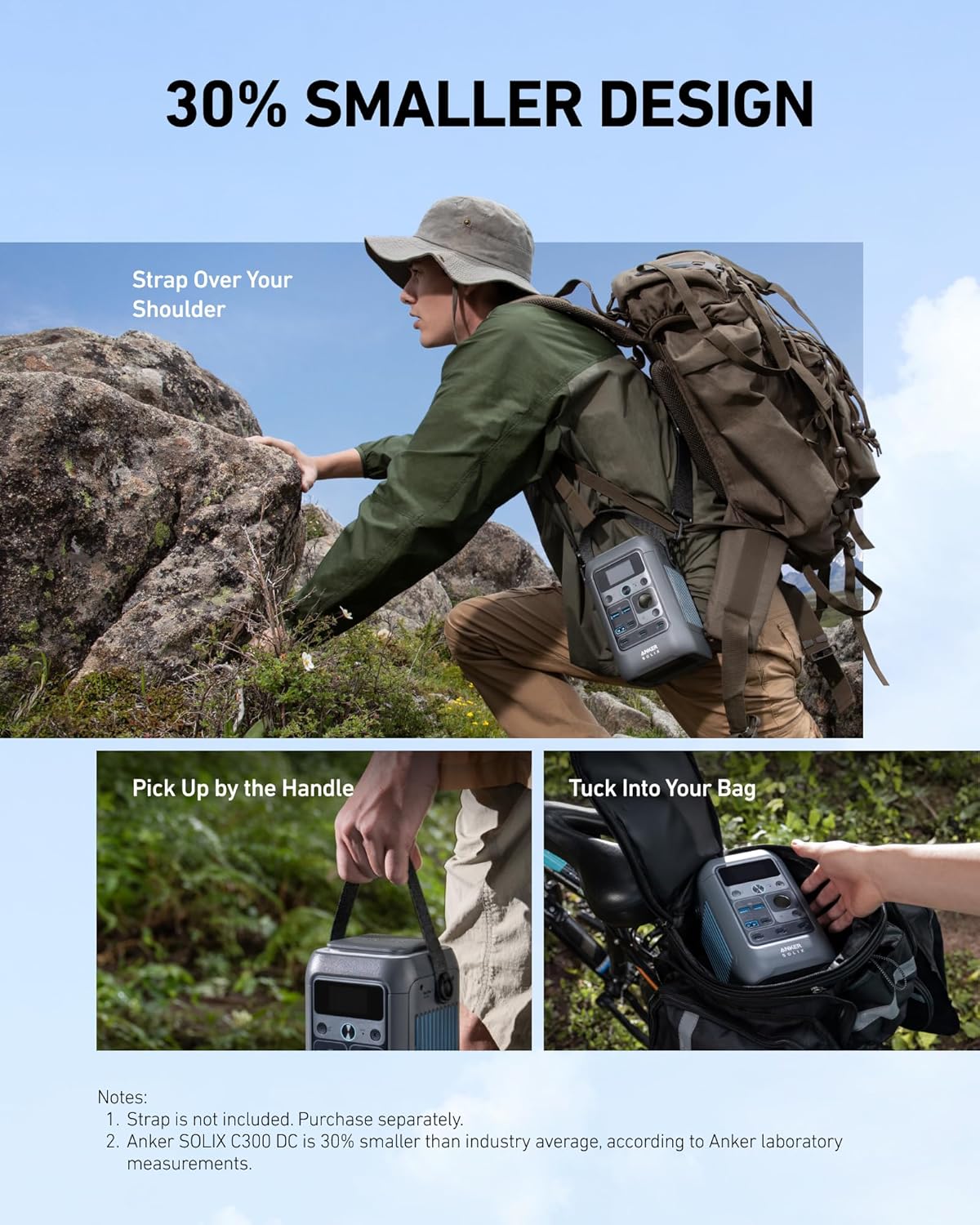 Anker SOLIX C300 Portable Power Station 288Wh 300W