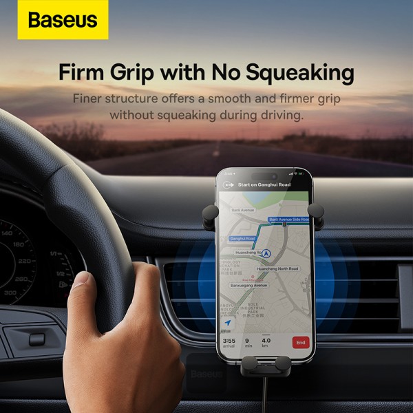 Baseus Stable Gravitational Wireless Charging Car Mount Pro 15W Air Outlet Version