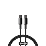 Baseus Tungsten Gold Fast Charging Type-C to Type-C Data Cable 100W