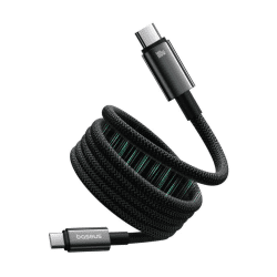 Baseus Tungsten Gold Magnetic Charging Cable USB-C to USB-C 100W
