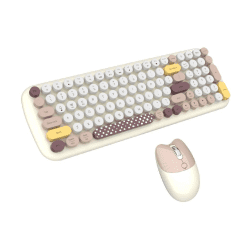 Coteci 84023 Dual-Mode Wireless Keyboard and Mouse Set