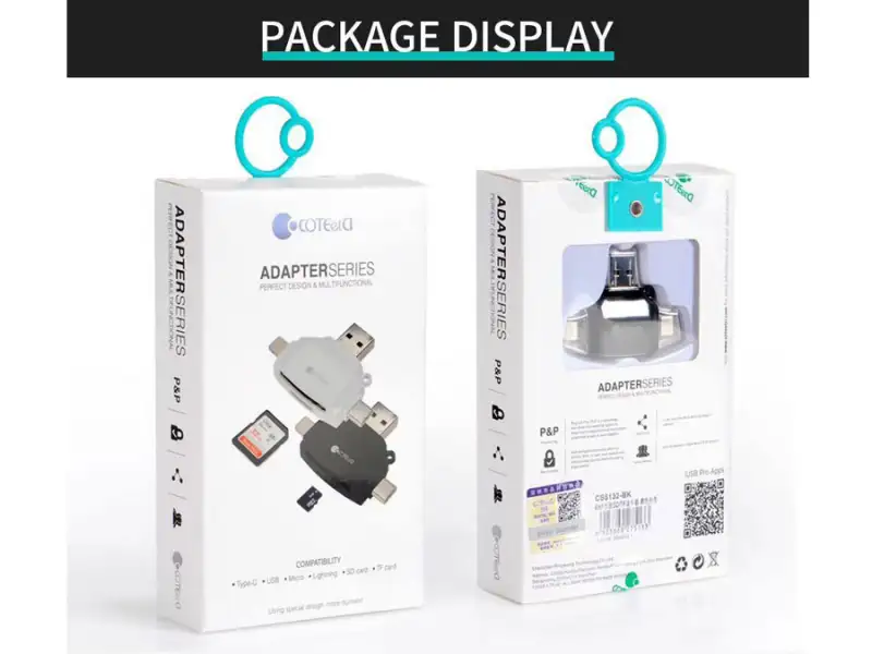 Coteci SD/TF Card Reader