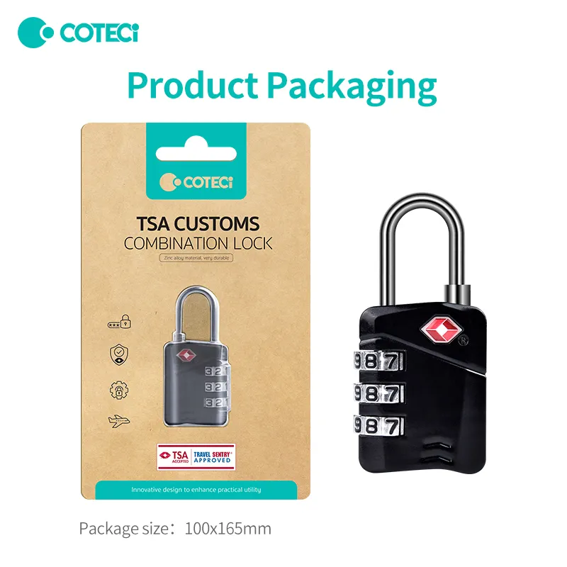 Coteci TR-006 TSA Customs Combination Lock