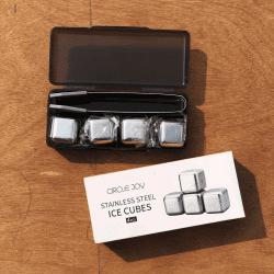 Xiaomi Circle Joy Stainless Steel Ice Cubes – 4Pcs