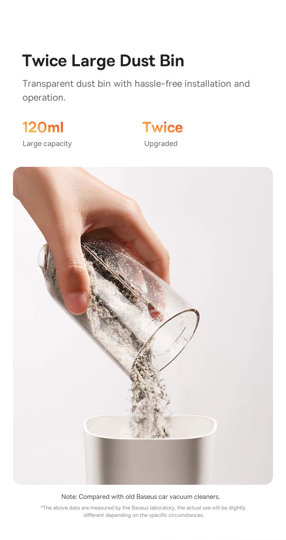 BASEUS A2 Pro 6000Pa Powerful Car Vacuum Cleaner