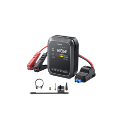 Baseus Primetrip Series Super Energy 4in1 Car Jump Starter 1200A with 150 PSI Tire Inflator, 3000mAh Power Bank & Flashlight