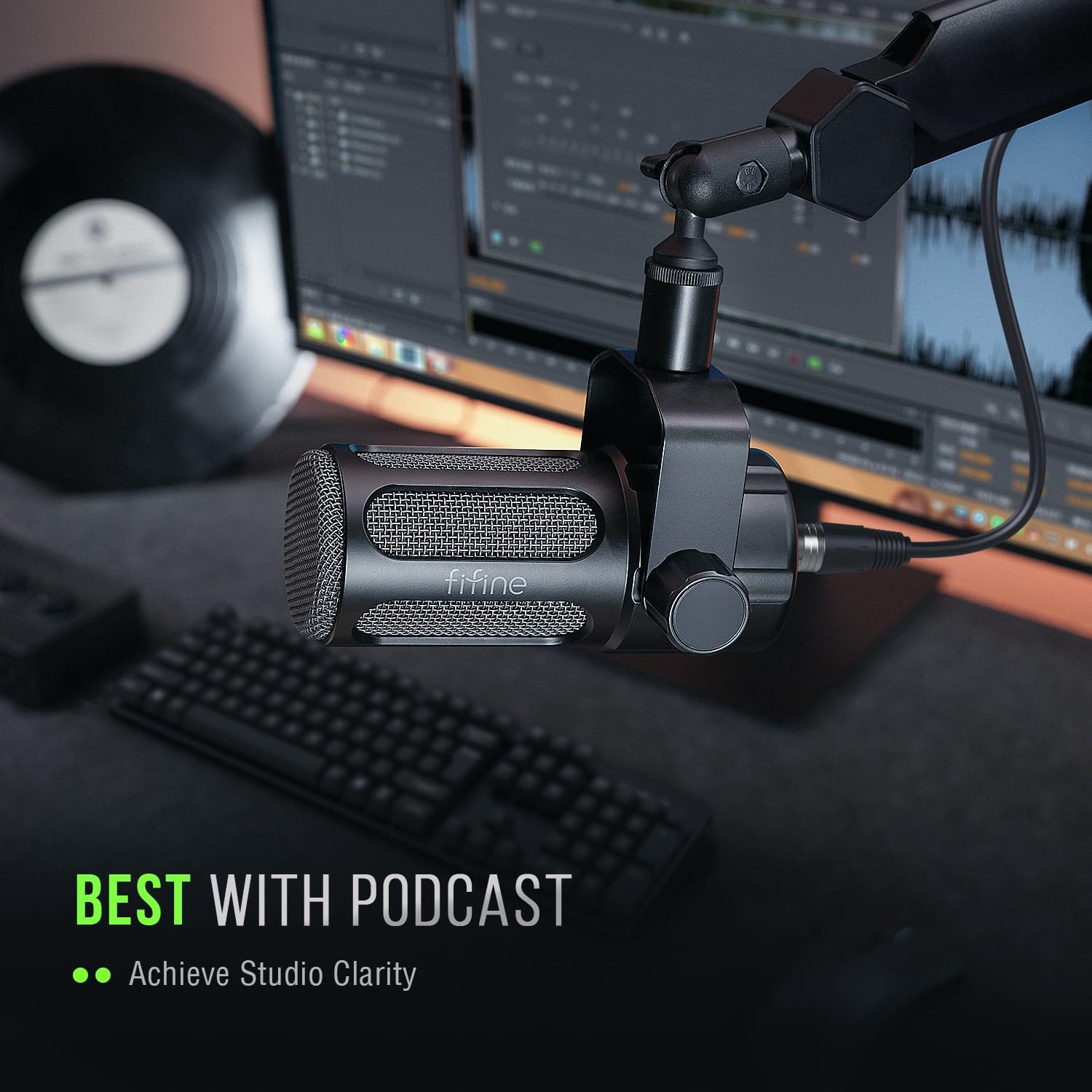 FIFINE AmpliTank Tank1 XLR Dynamic Microphone